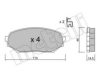 METELLI 22-0388-0 Brake Pad Set, disc brake